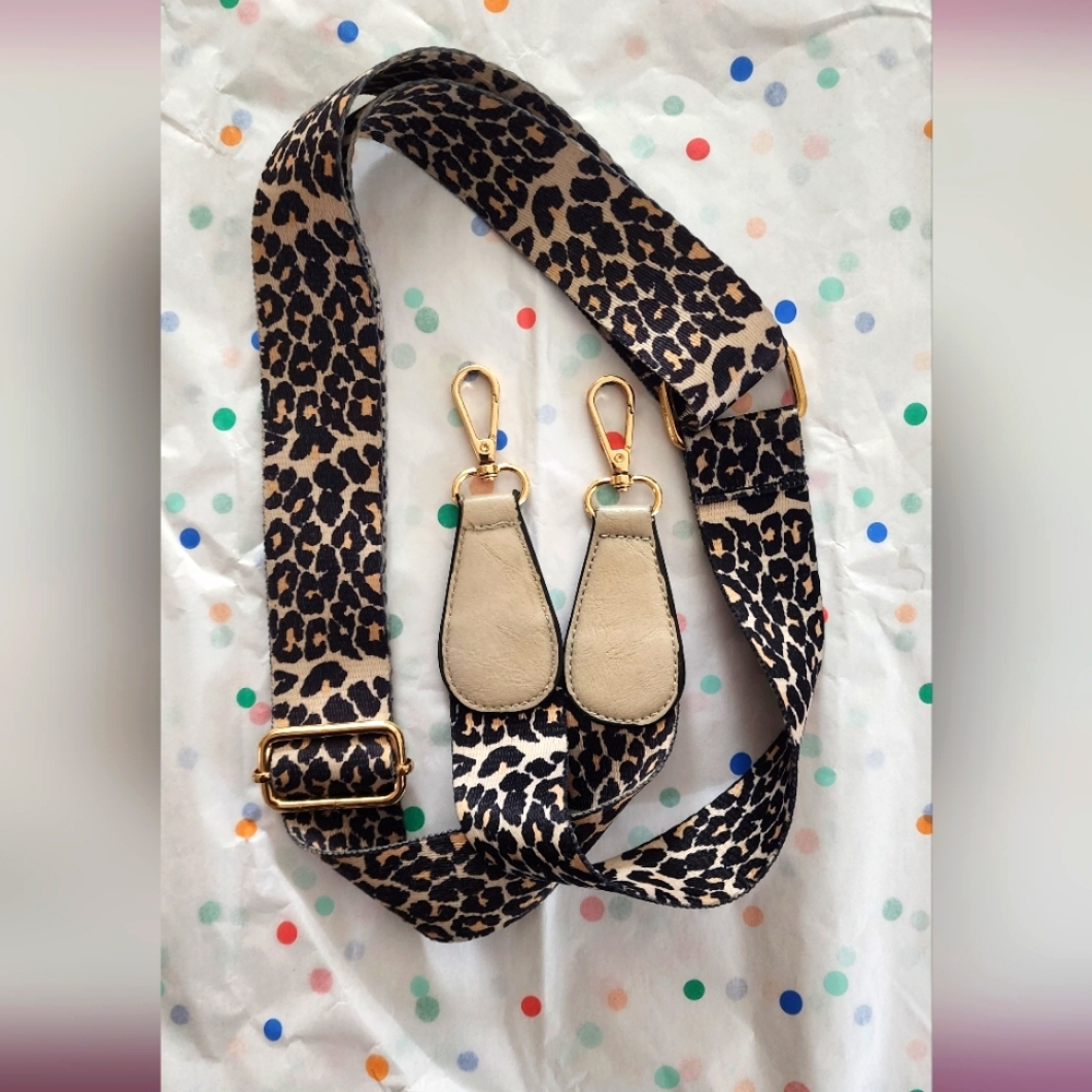 Cheetah Purse Strap